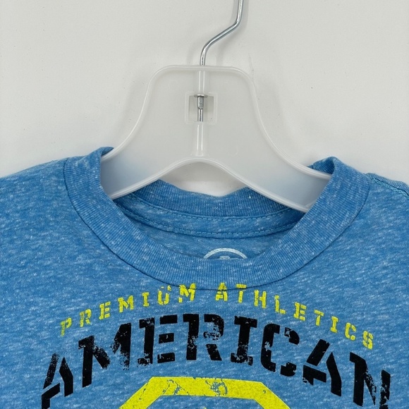 AMERICAN FIGHTER Blue 2T Long Sleeve T-Shirt A22-3C Box 2 (15) - Picture 4 of 6